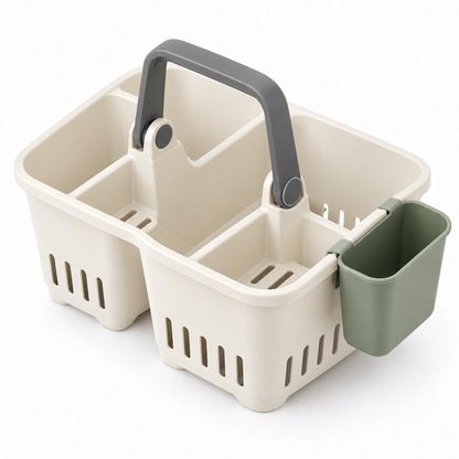 Carry Divided Cleaning Caddy — detail view